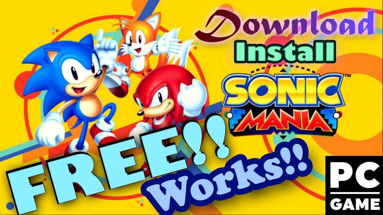 sonic mania for pc free